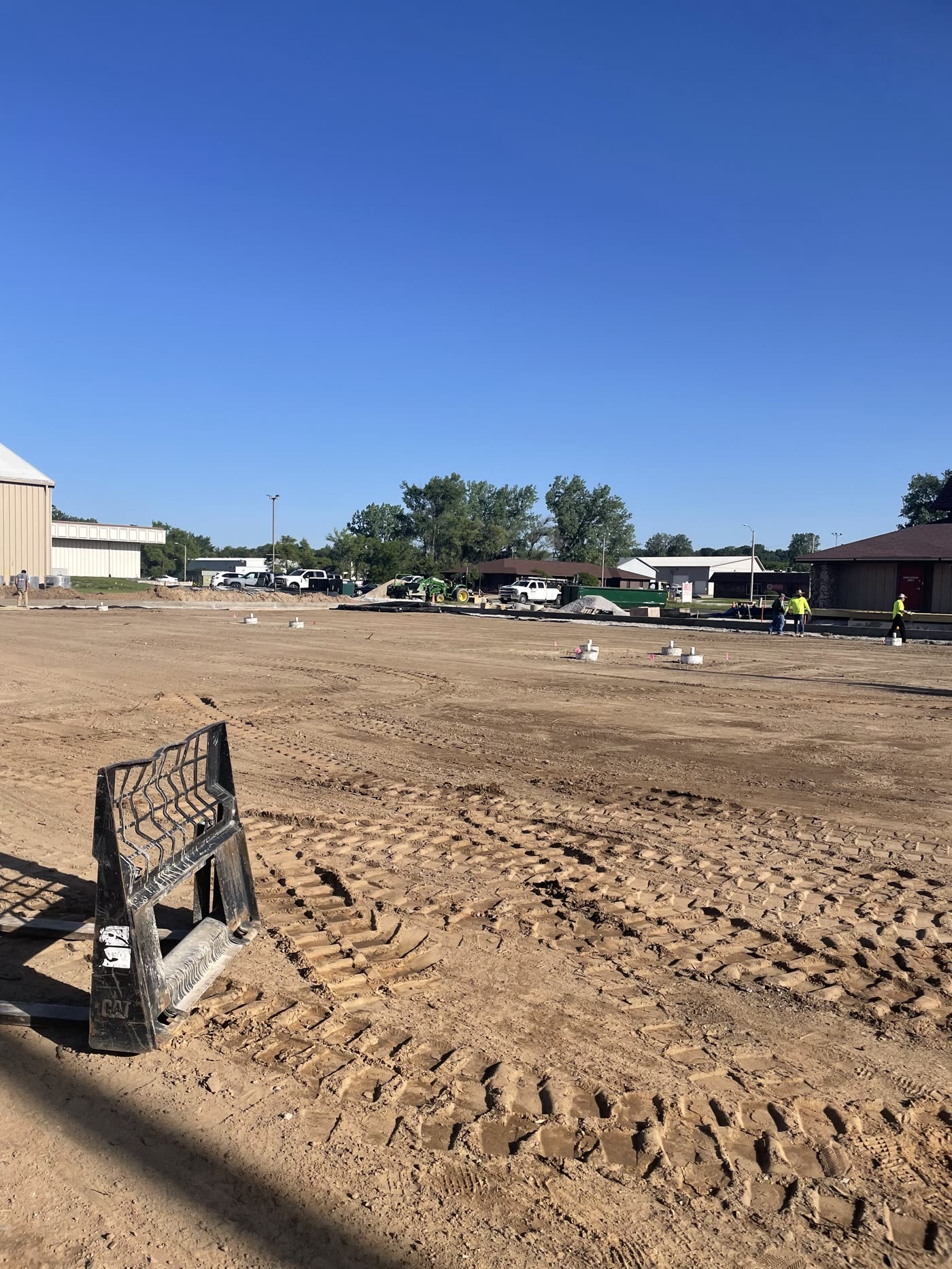 Site progressing toward grow-in