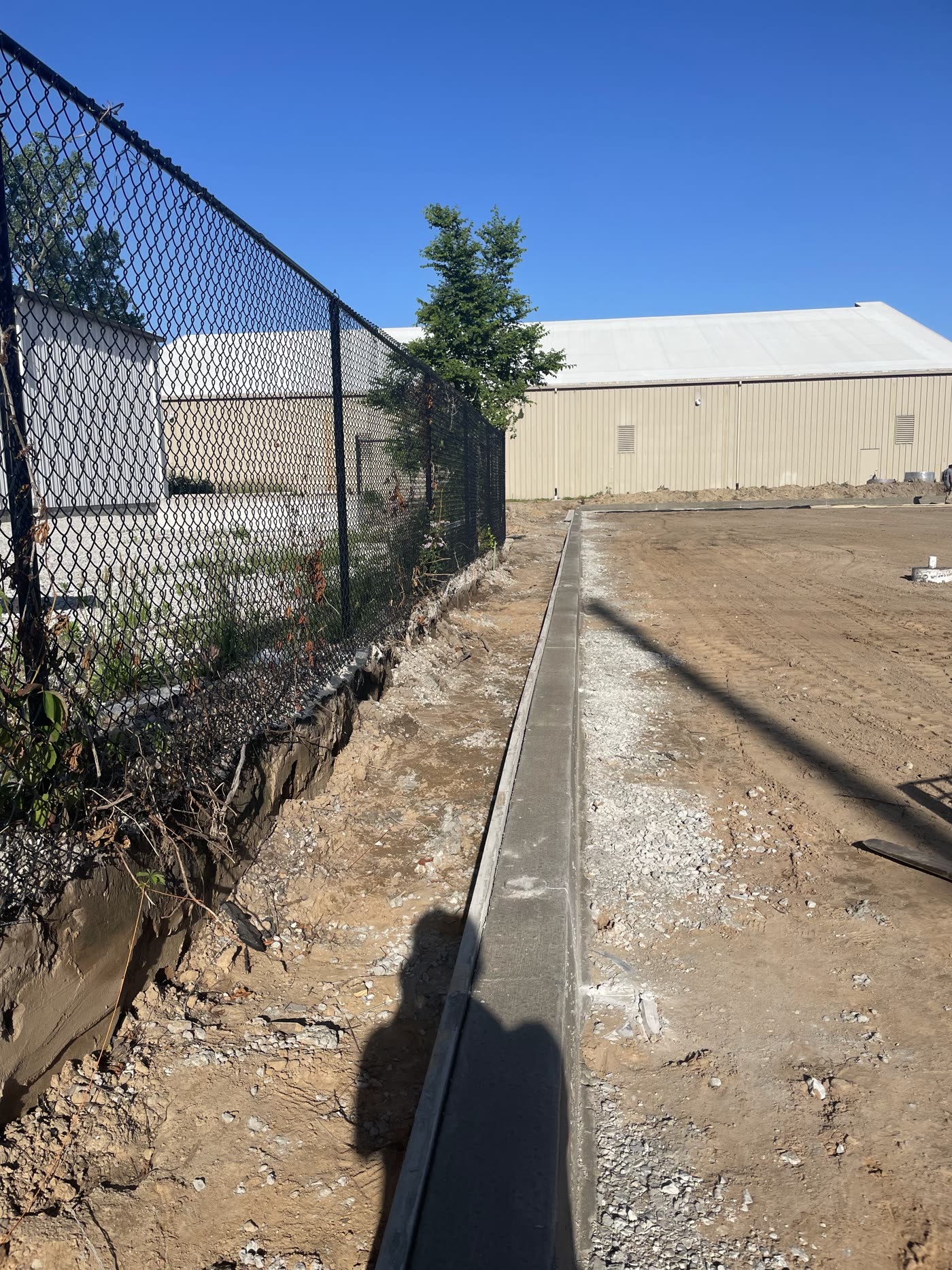 Drainage and base work