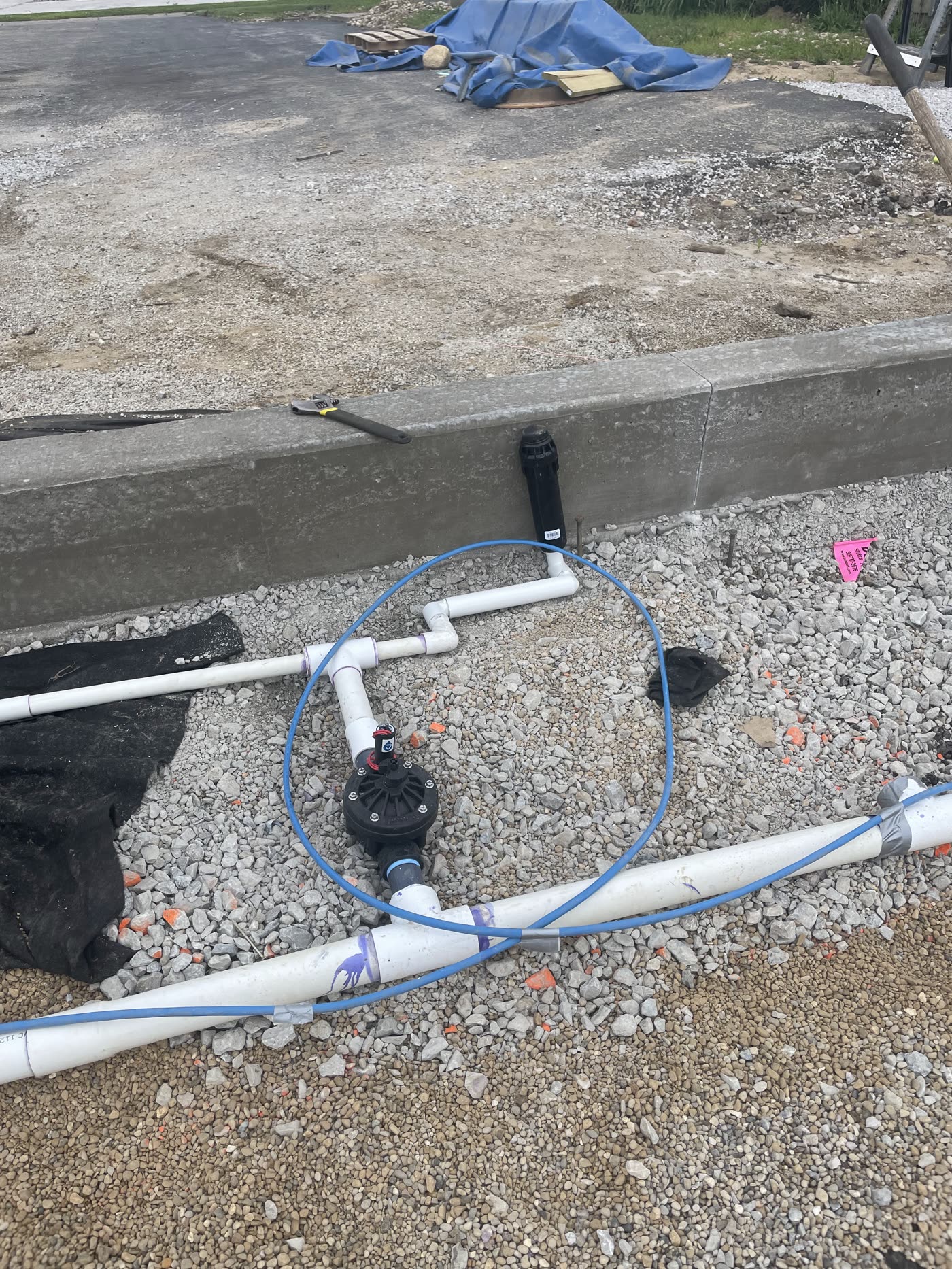 Irrigation valve assembly